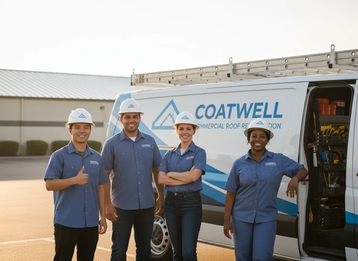 Commercial roof coating company in Shady Point, OK